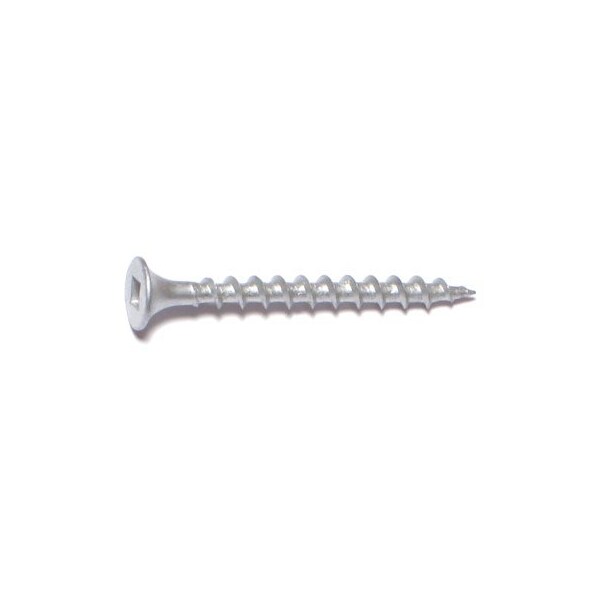 Buildright Deck Screw, #6 x 1-5/8 in, Steel, Flat Head, Square Drive, 5000 PK 07453 - main